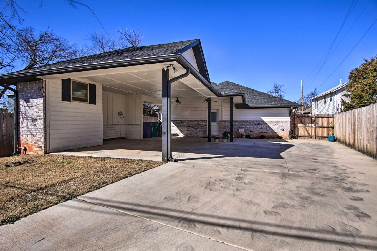 Modern Okc Retreat Half-Mile To Plaza District! Villa Oklahoma City Exterior photo